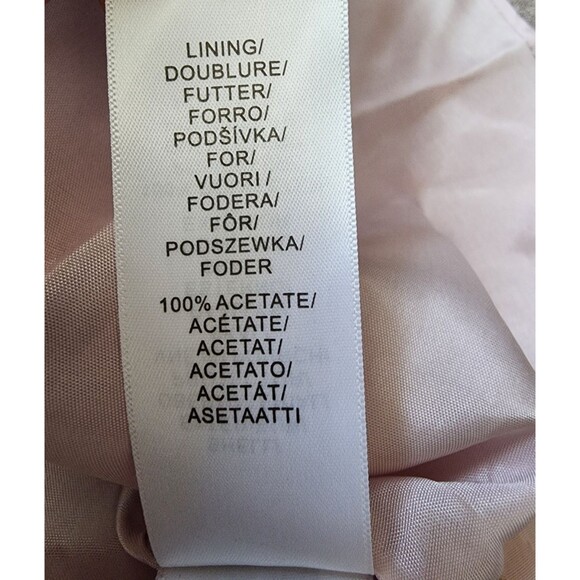 Adrianna Papell Coral Floral Jacquard Midi One Shoulder Size 6 NWT MSRP $229 - Picture 15 of 16